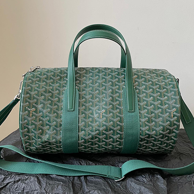 goyard barrel 40 multi‑form cylindrical duffle travel shoulder bag
